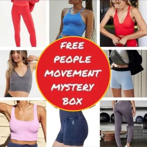 ⚠️SOLD-OUT⚠️For-Now⚠️5/17/25⚠️Free People Movement 5 piece Mystery Box - Picture 16 of 16